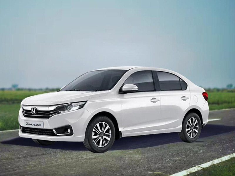 Honda Amaze sedan for Manali sightseeing